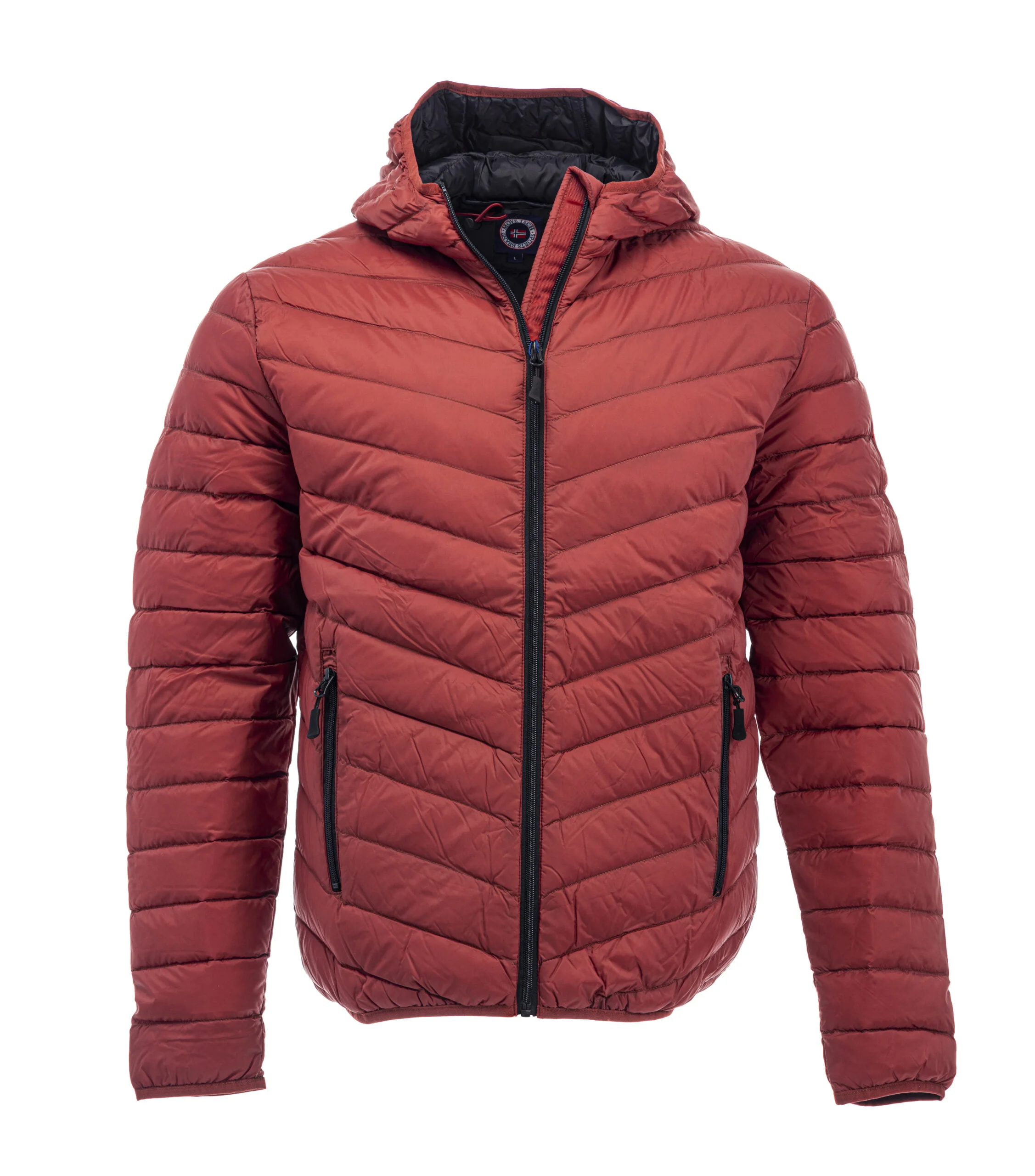 Move On Røros Brent Orange Dunjakke herre