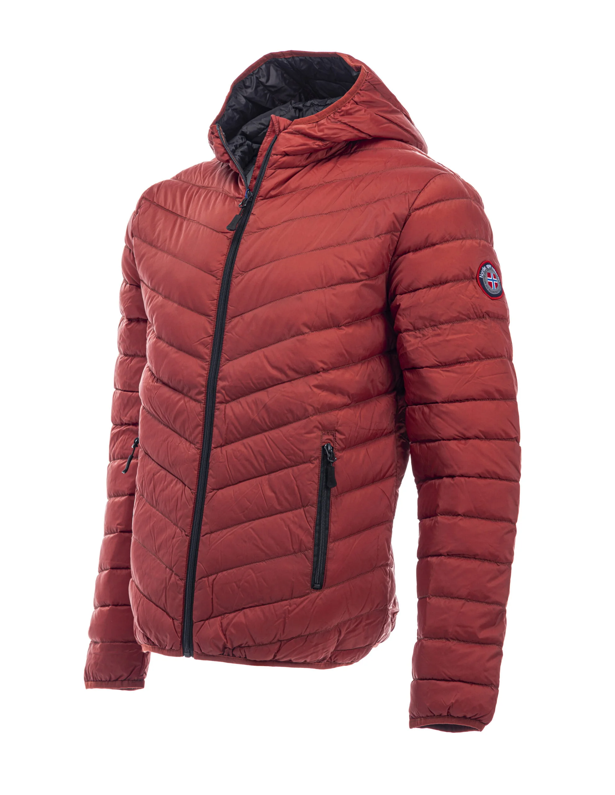 Move On Røros Brent Orange Dunjakke herre - Bilde 2