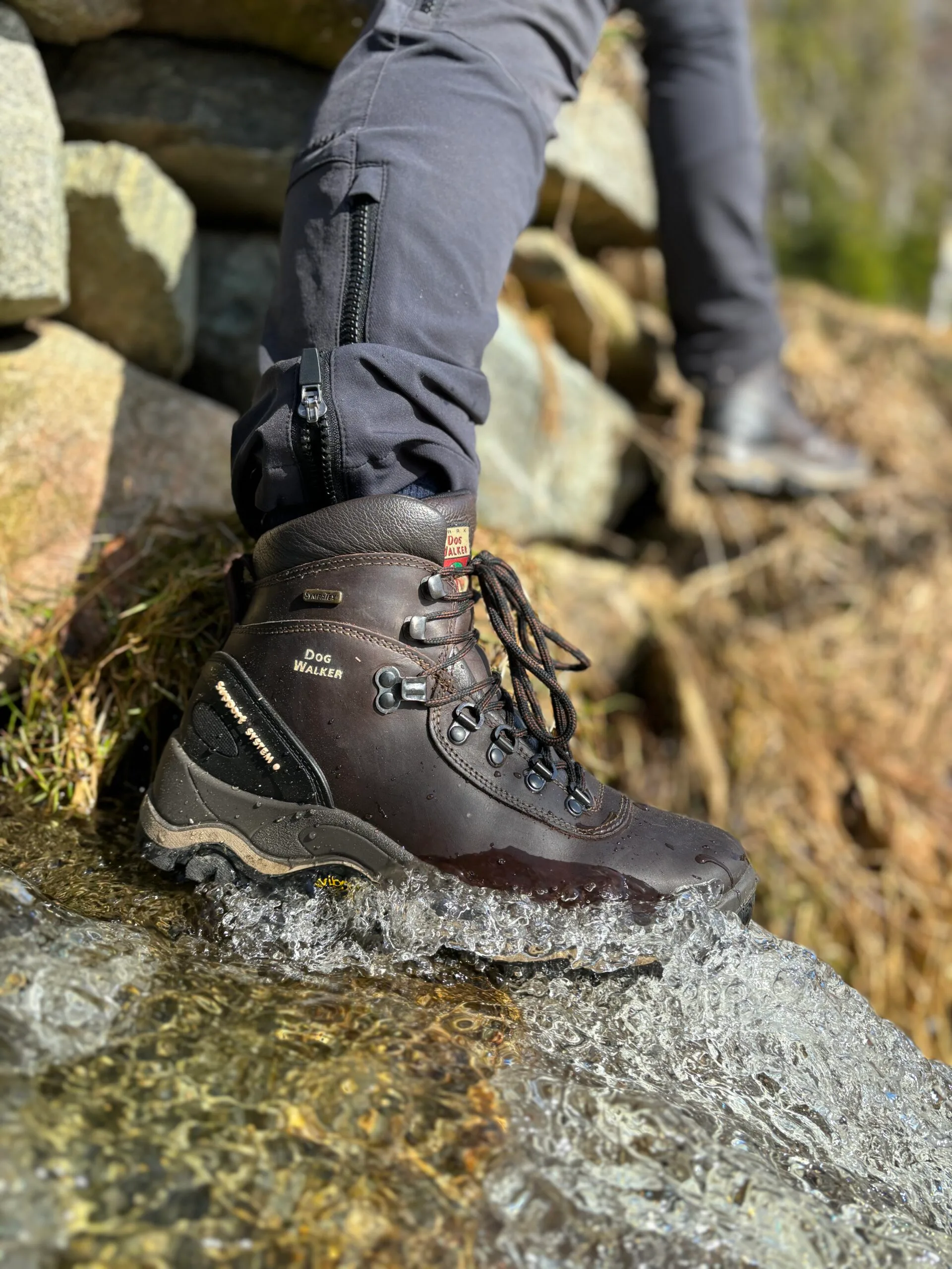 1027 BAAK DOGWALKER FJELLSTØVEL I LÆR - Bilde 2